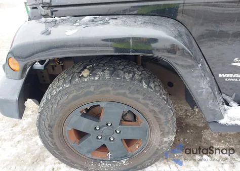 2008 Jeep Wrangler Unlimited Sahara из США, поврежденный, VIN 1J8GA591X8L647898